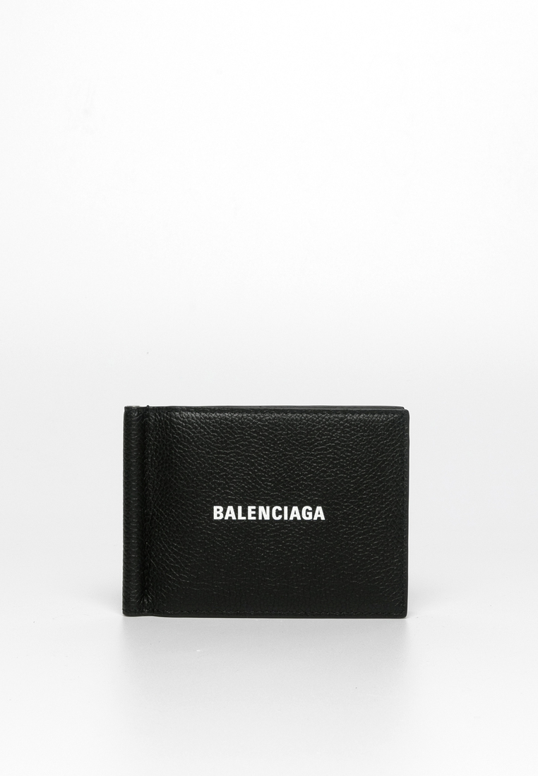 BALENCIAGA Cash Folded Card Holder With Bill Clip 鈔票夾