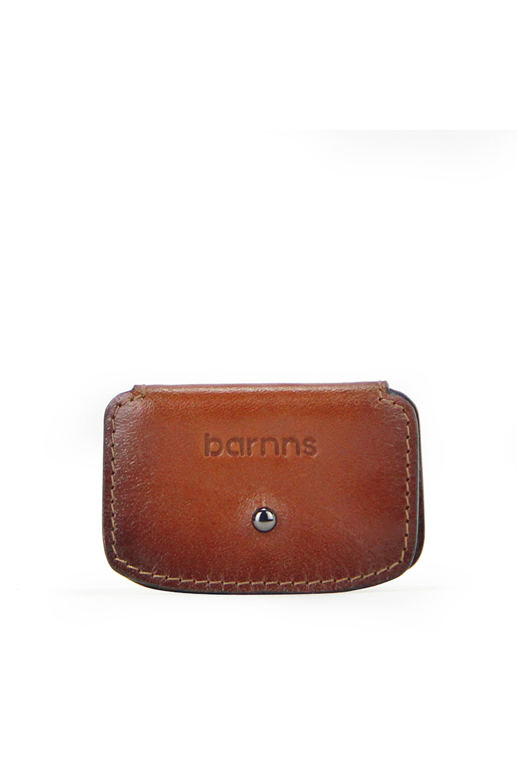 Barnns Aurora Leather Cable Snap Organizer (Cafe)