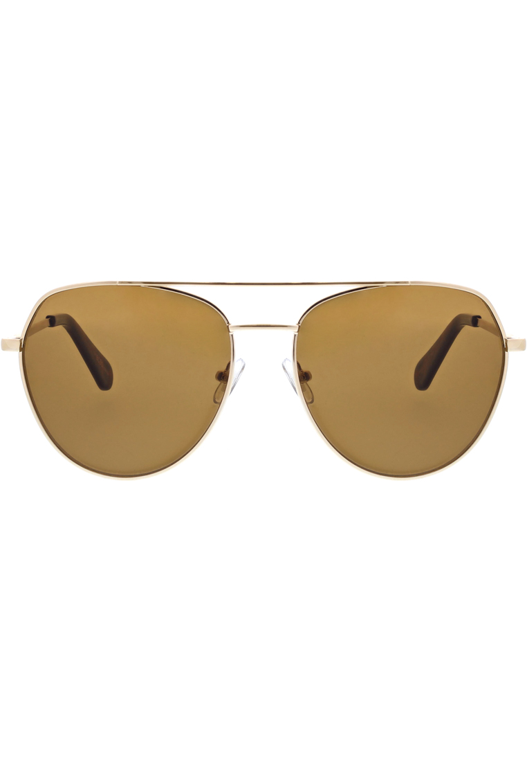 BCBG Eyewear BCBGeneration Geometric Aviator Sunglasses