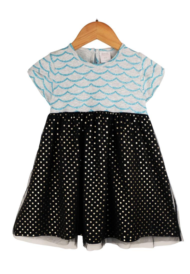 Beemores glitter polka dot dress