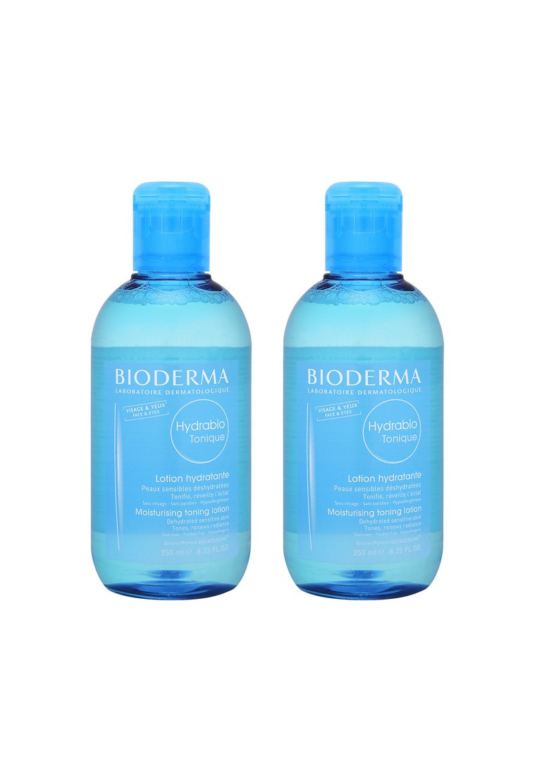BIODERMA 2入 Hydrabio 水活保濕爽膚液 (敏感缺水肌膚) 250ml