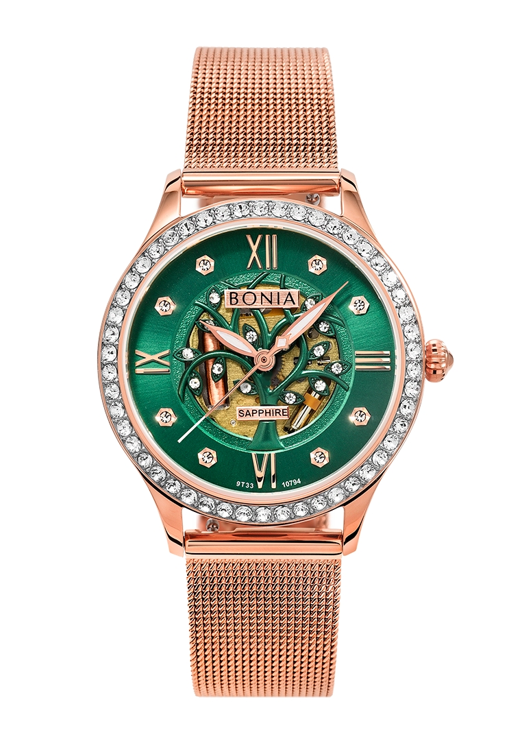 Bonia Watches Bonia 女士優雅腕錶 雙錶帶 套裝 BNB10794-2593S