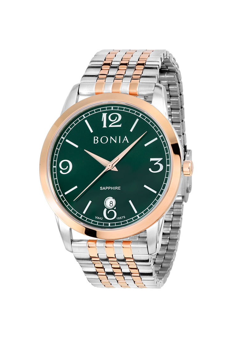 Bonia Watches Bonia 男士經典腕錶 雙錶帶 套裝 BNB10575-1695