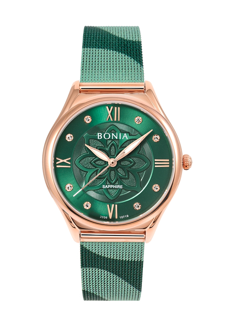 Bonia Watches Bonia 女士優雅腕錶 雙錶帶 套裝 BNB10719-2093