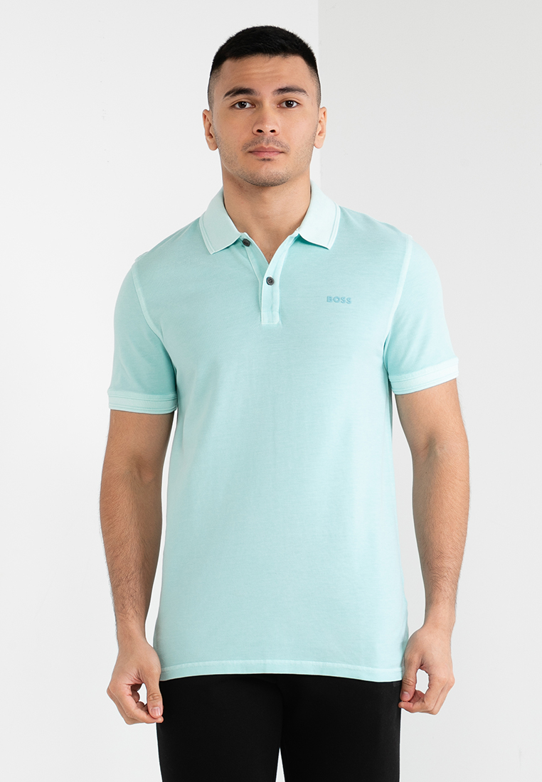 HUGO BOSS - Cotton Piqué Slim Fit Polo Shirt