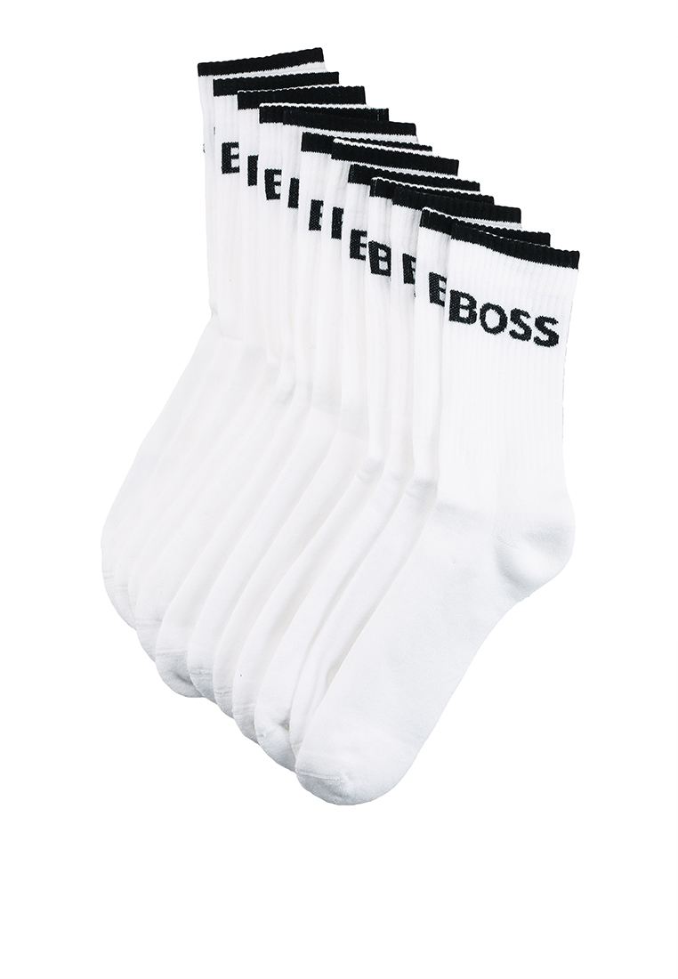 6 Pack Stripe Crew Socks - BOSS Business
