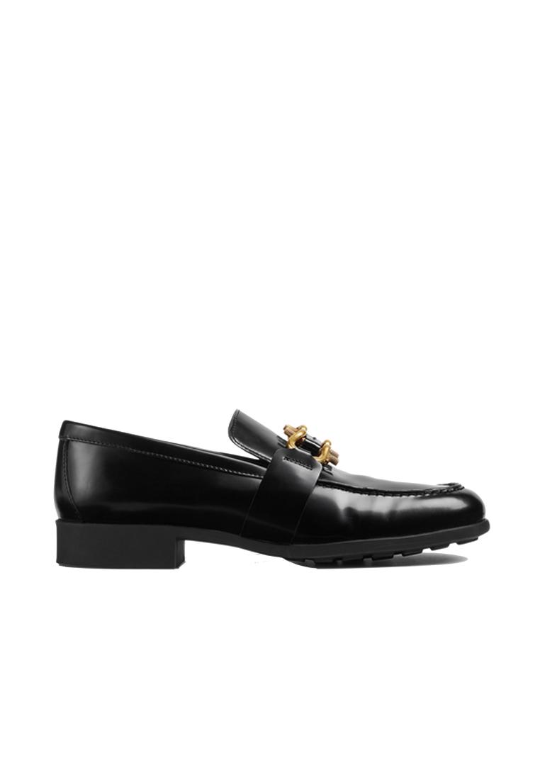 Bottega Veneta Leather Loafers - BOTTEGA VENETA - Black