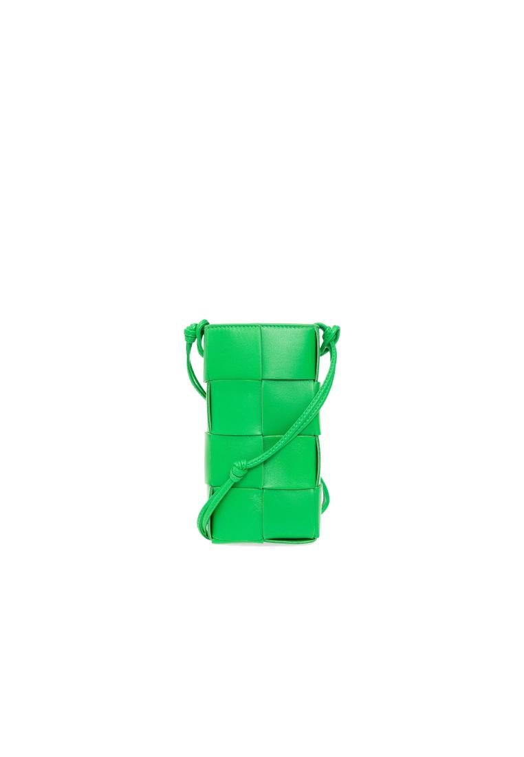 Bottega Veneta Leather Phone Case - BOTTEGA VENETA - Green