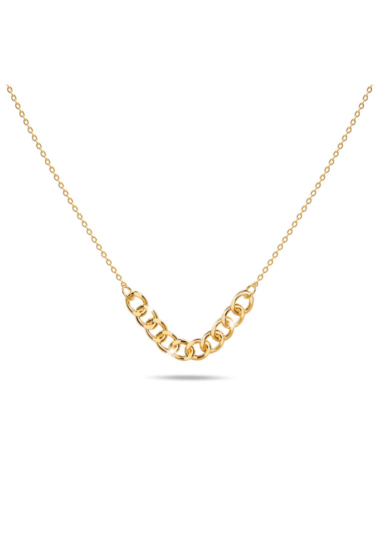 Bullion Gold BULLION GOLD Rebel Link Necklace in Gold