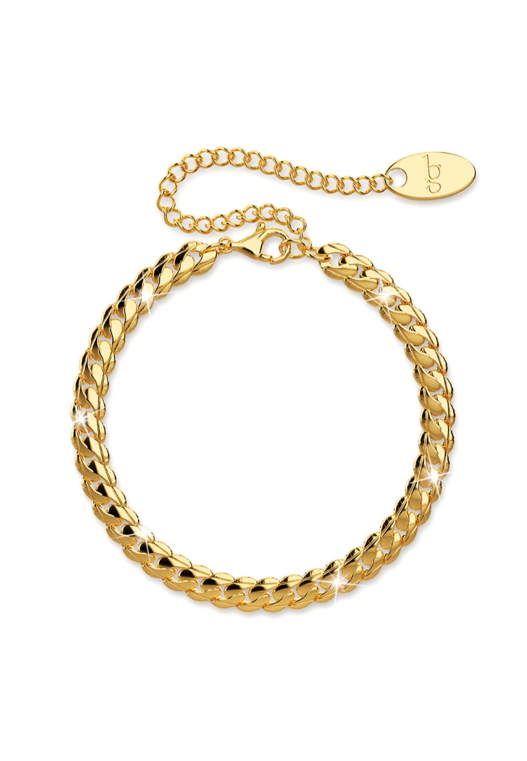 Bullion Gold BULLION GOLD Dunhill Link Chain Bracelet in Gold