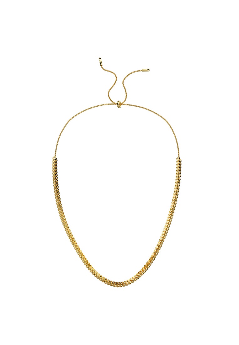 Bullion Gold BULLION GOLD Janet Corsetted Chain Necklace