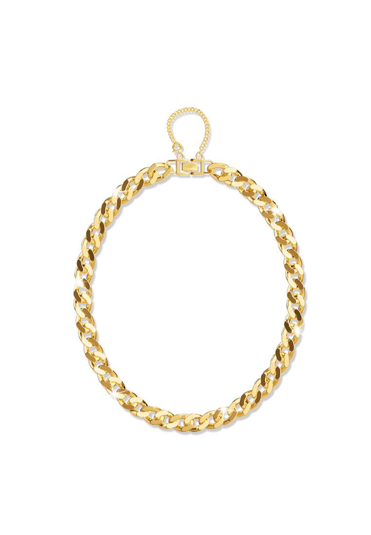 Bullion Gold BULLION GOLD Veneta Link Necklace in Gold