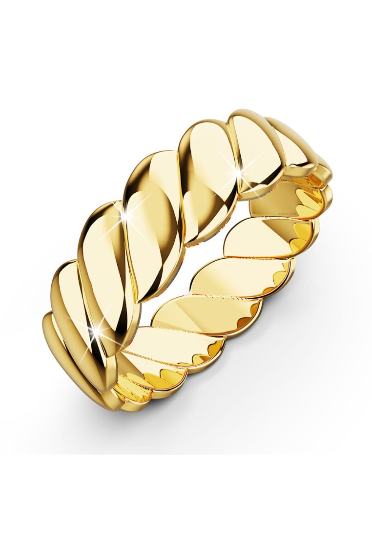 Bullion Gold BULLION GOLD Harmony Ring Gold Layered Ring