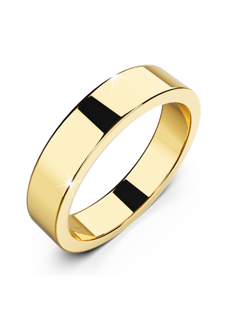 Bullion Gold BULLION GOLD Elysian Band Gold Layered Ring