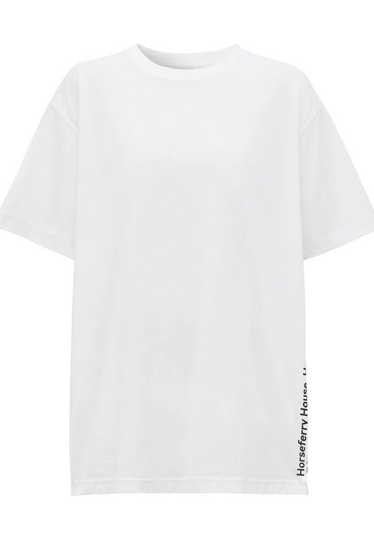 BURBERRY Burberry Coordinates Print T恤(白色)