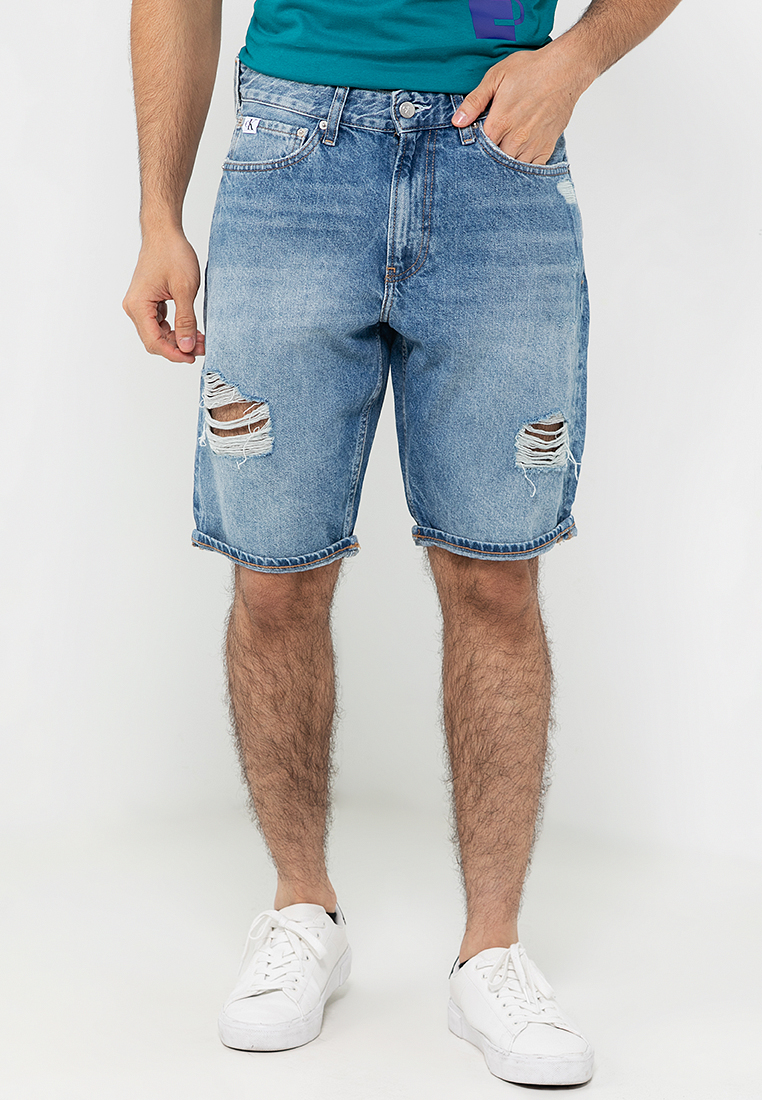 常規版型破洞牛仔短褲- Calvin Klein Jeans
