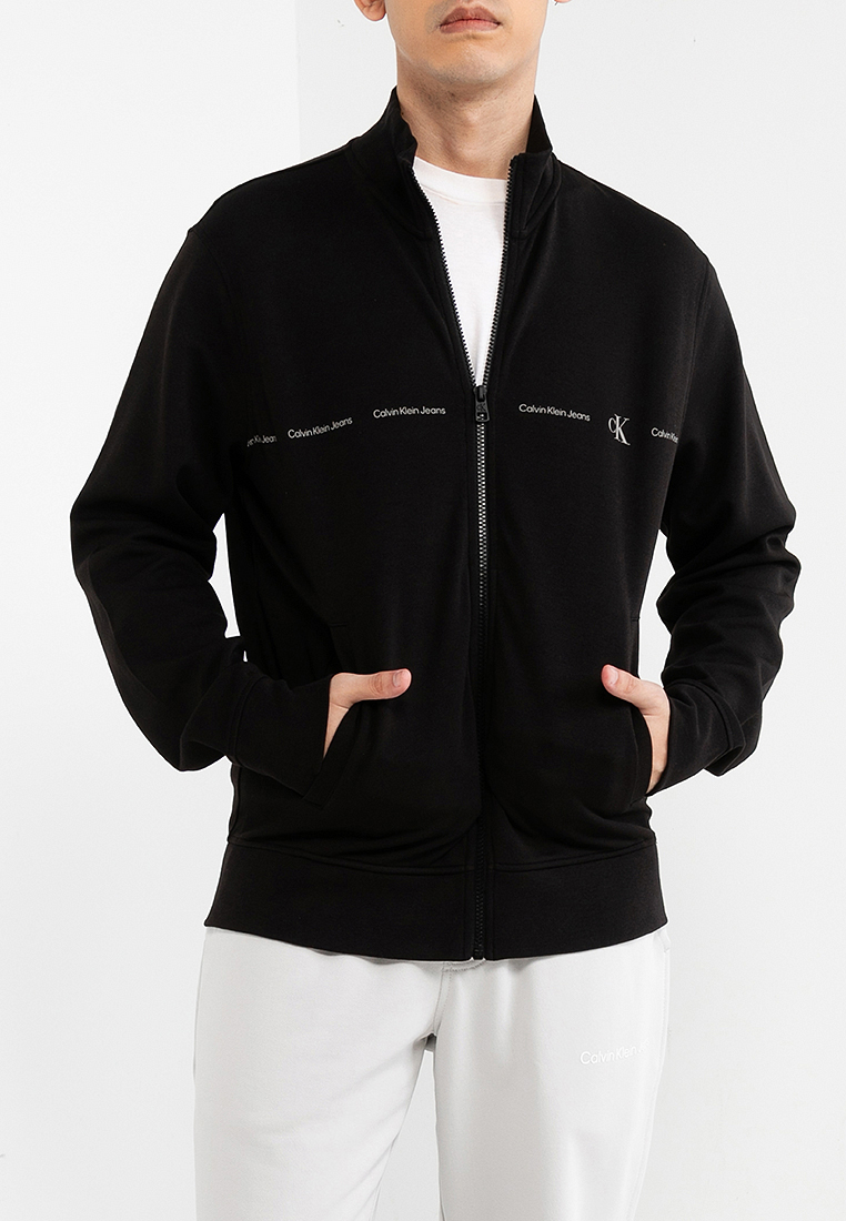 Logo Zip Through Hoodie - Calvin Klein Jeans