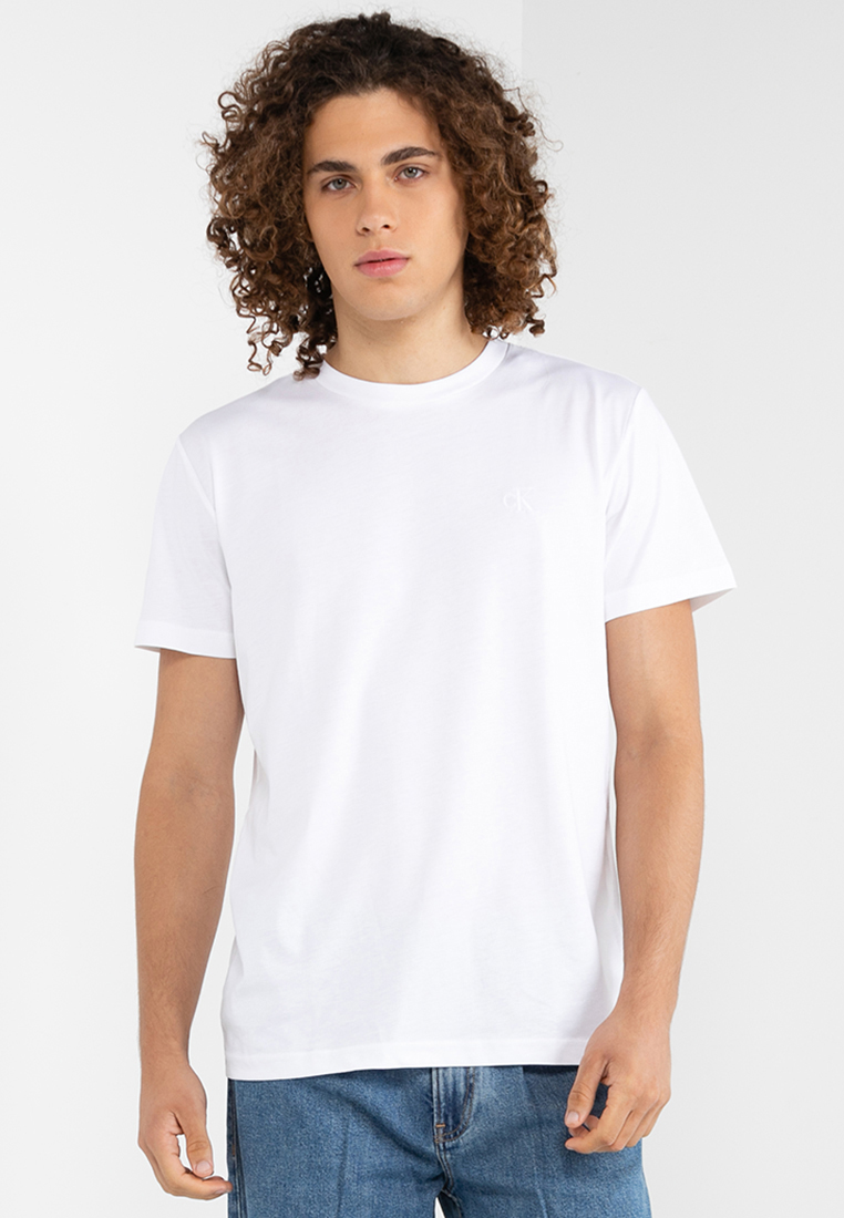 Solid CK logo T-shirt - Calvin Klein Jeans