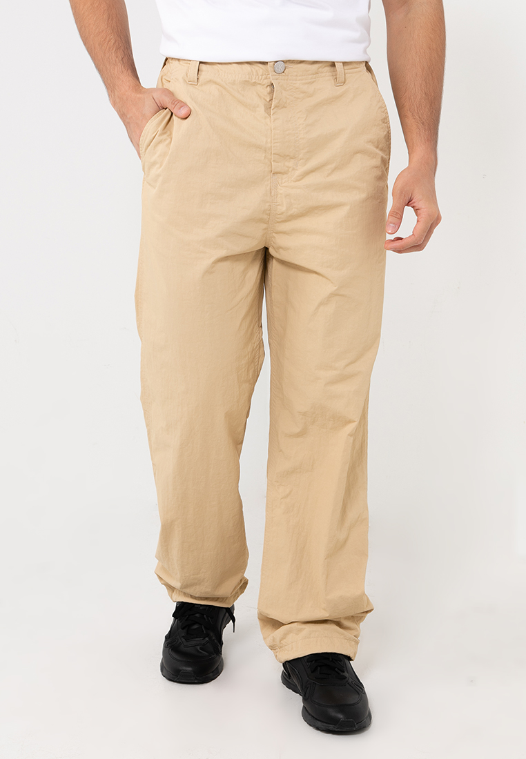 Straight Fit Nylon Chino Pants - Calvin Klein Jeans