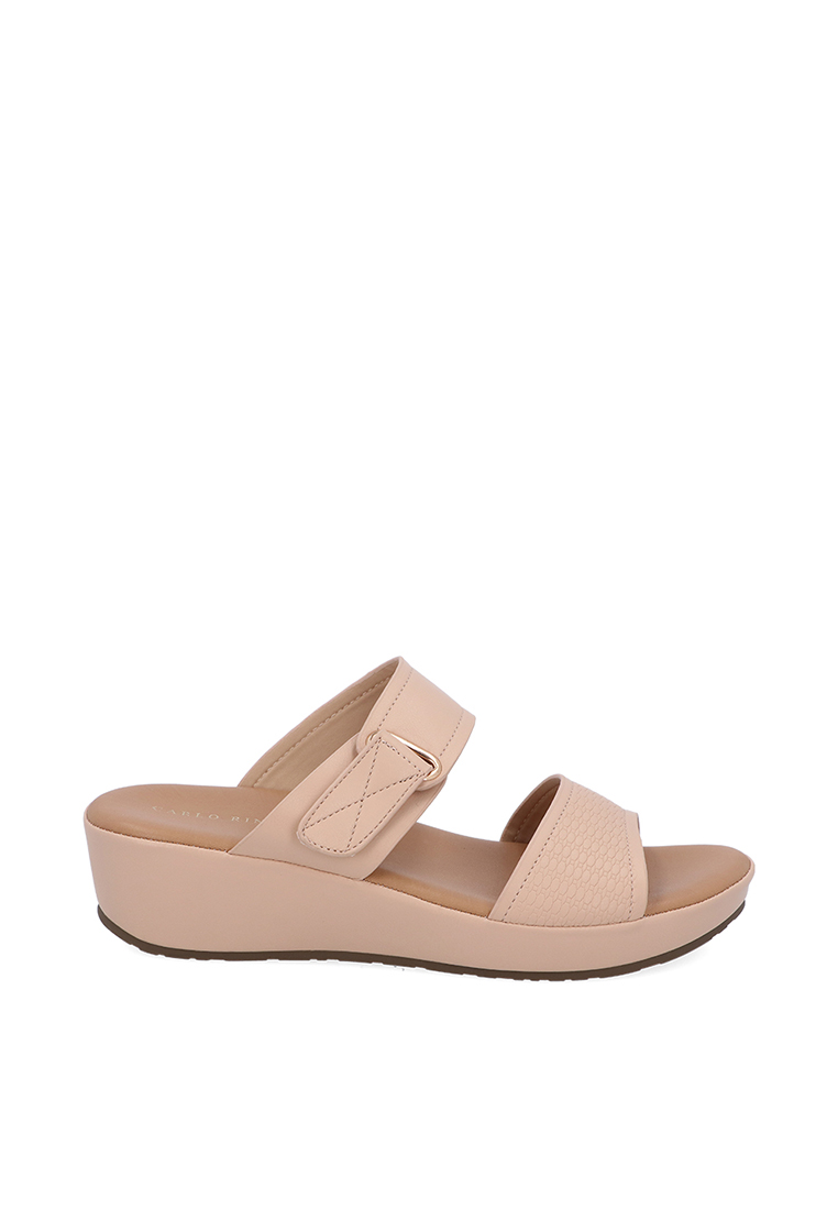 Carlo Rino Medium Beige Solana Flats