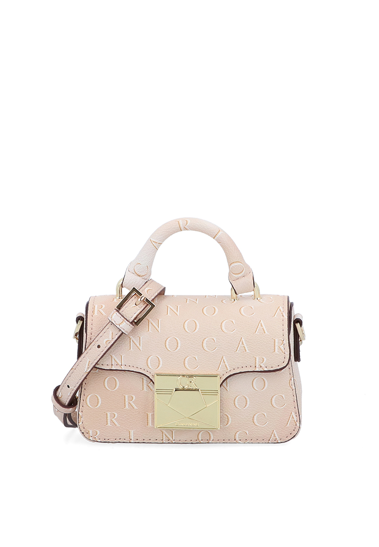 Carlo Rino Medium Beige Elevate C Mini Double Bag