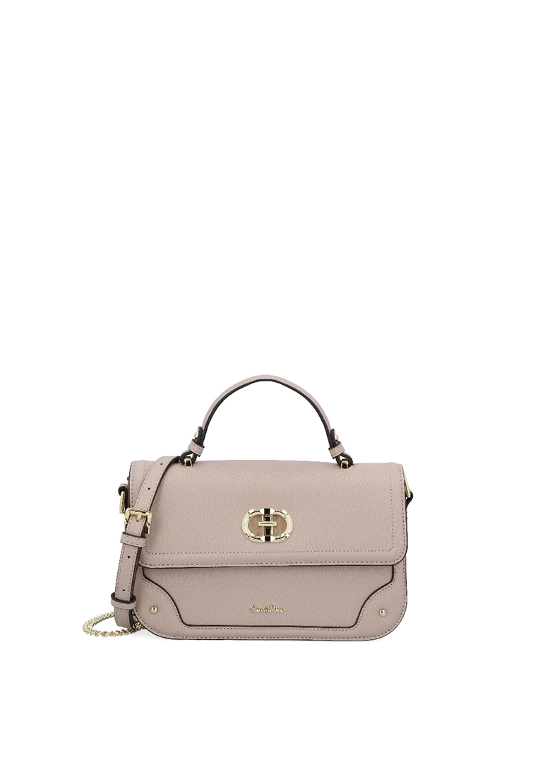 Carlo Rino Medium Beige Macy Top Handle