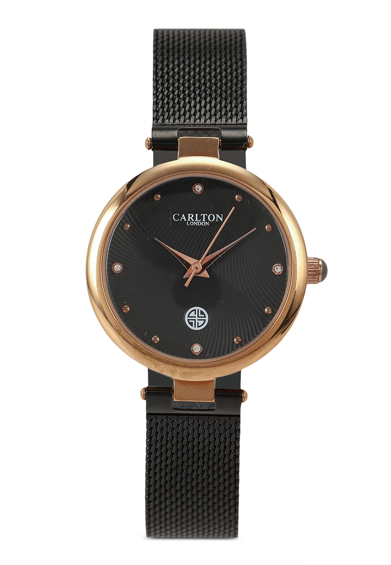 Carlton London CL027RBLK Watch