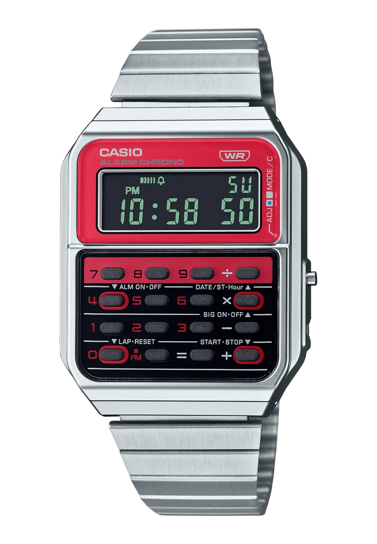 CASIO Casio Steel Calculator Watch (CA-500WE-4B)