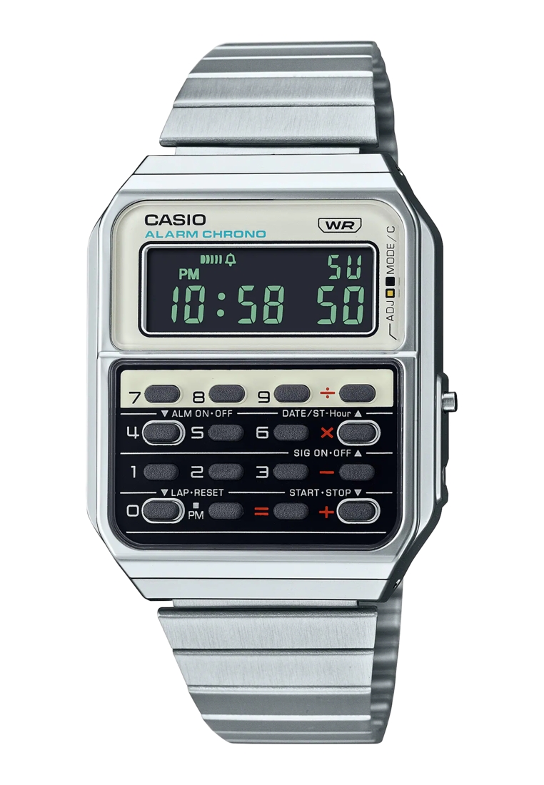 Casio Steel Calculator Watch (CA-500WE-7B)