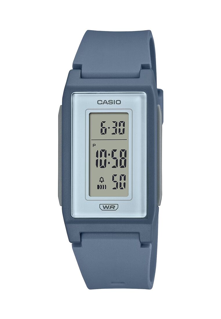 Casio Women's Digital Watch LF-10WH-2 with Blue Biomass Plastics Band (PP-01)
