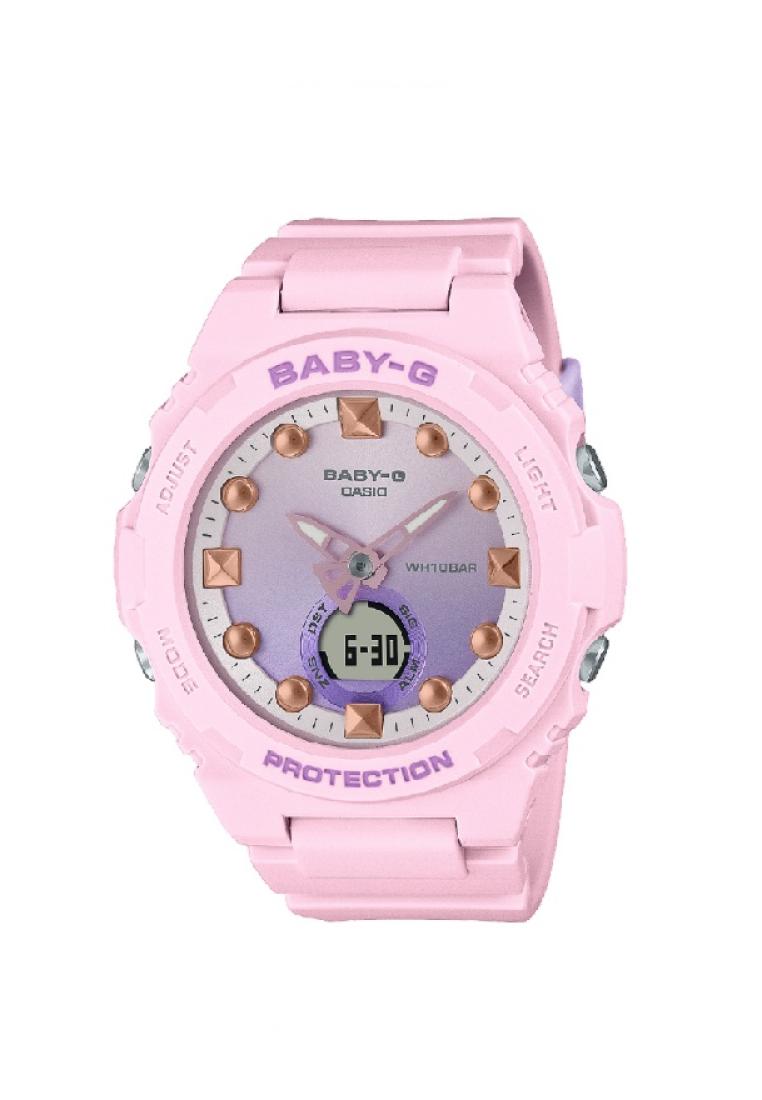 Casio Baby-G BGA-320 Series Pink Resin Strap Women Watch BGA-320-4ADR
