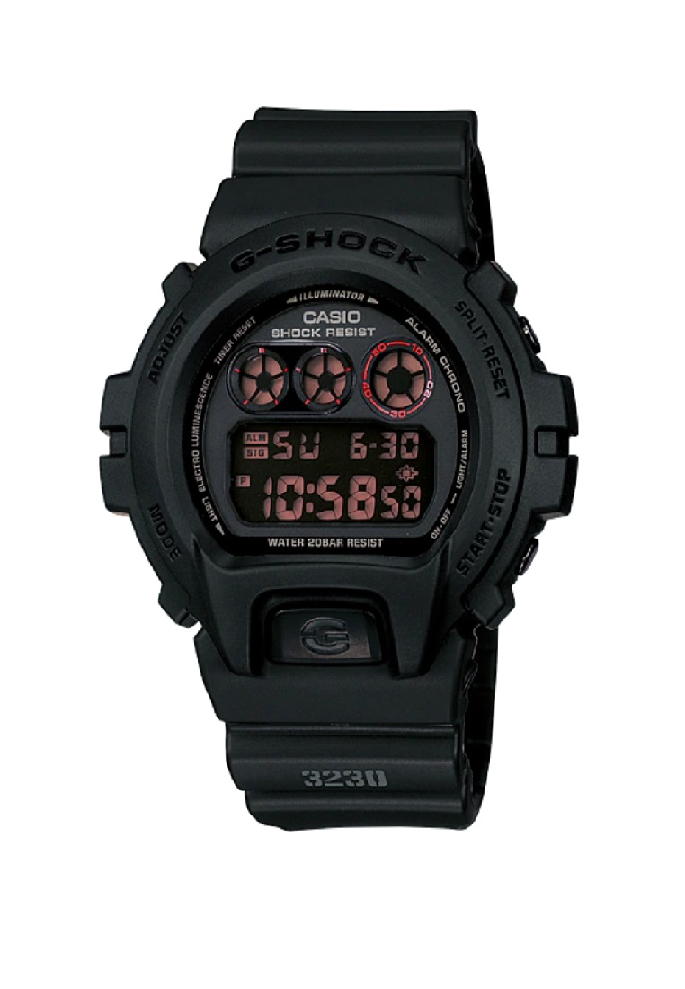 Casio G-Shock Digital Black Dial And Resin Strap Men Watch DW-6900MS-1DR