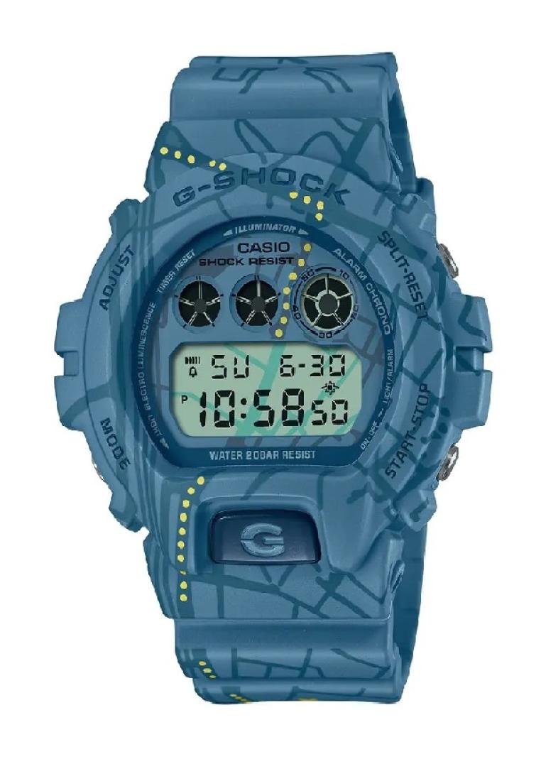Casio G-shock Treasure Hunt Shibuya Digital Blue Strap Men's Watch DW-6900SBY-2DR