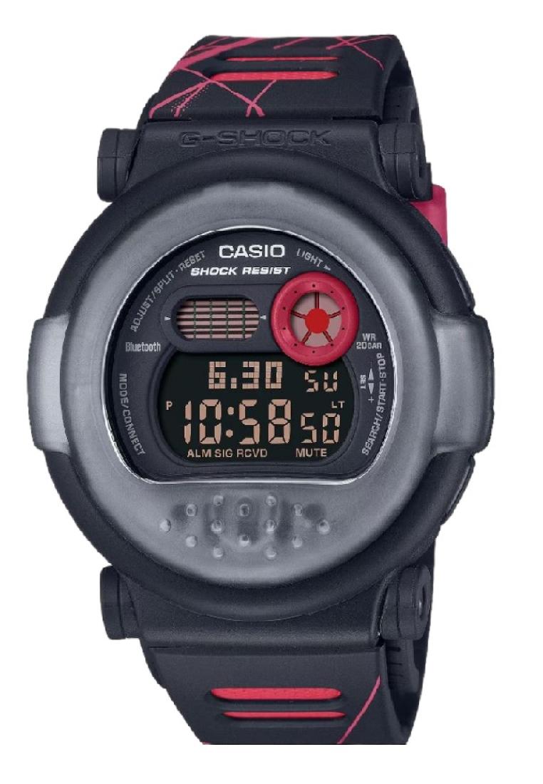 Casio G-Shock Digital Black Resin Strap Men Watch G-B001MVB-8DR