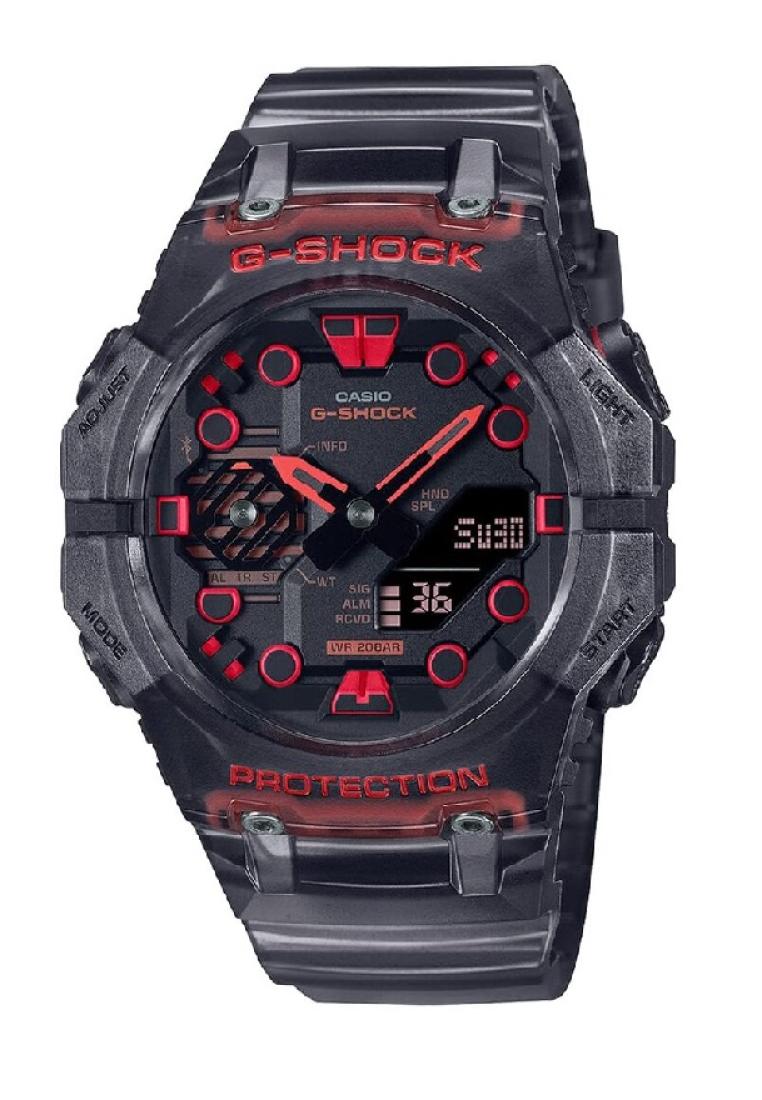 Casio G-Shock Black Analog Digital Resin Strap Watch For Men GA-B001G-1ADR