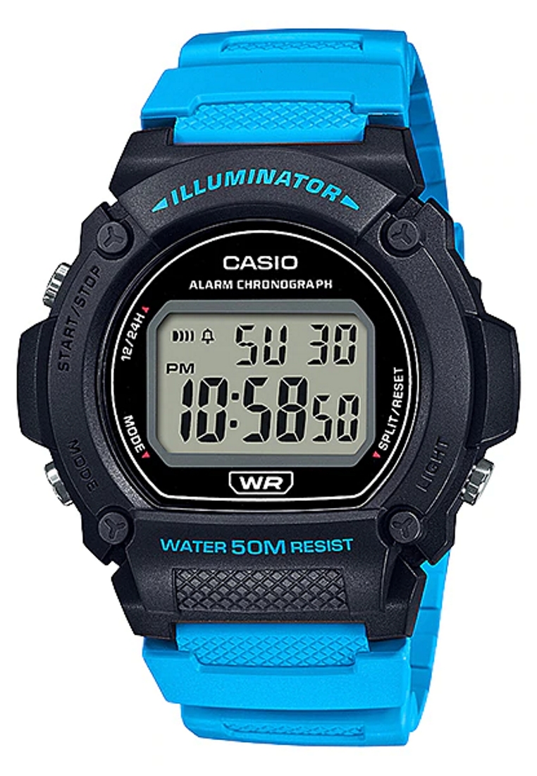 Casio Digital Sports Watch (W-219H-2A2)
