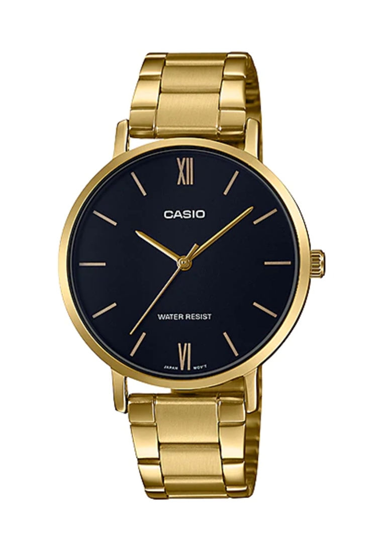 Casio Ladies Analog Classic Watch (LTP-VT01G-1B)