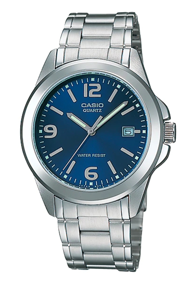 CASIO Casio Enticers Analog Stainless Steel Watch (MTP-1215A-2A)