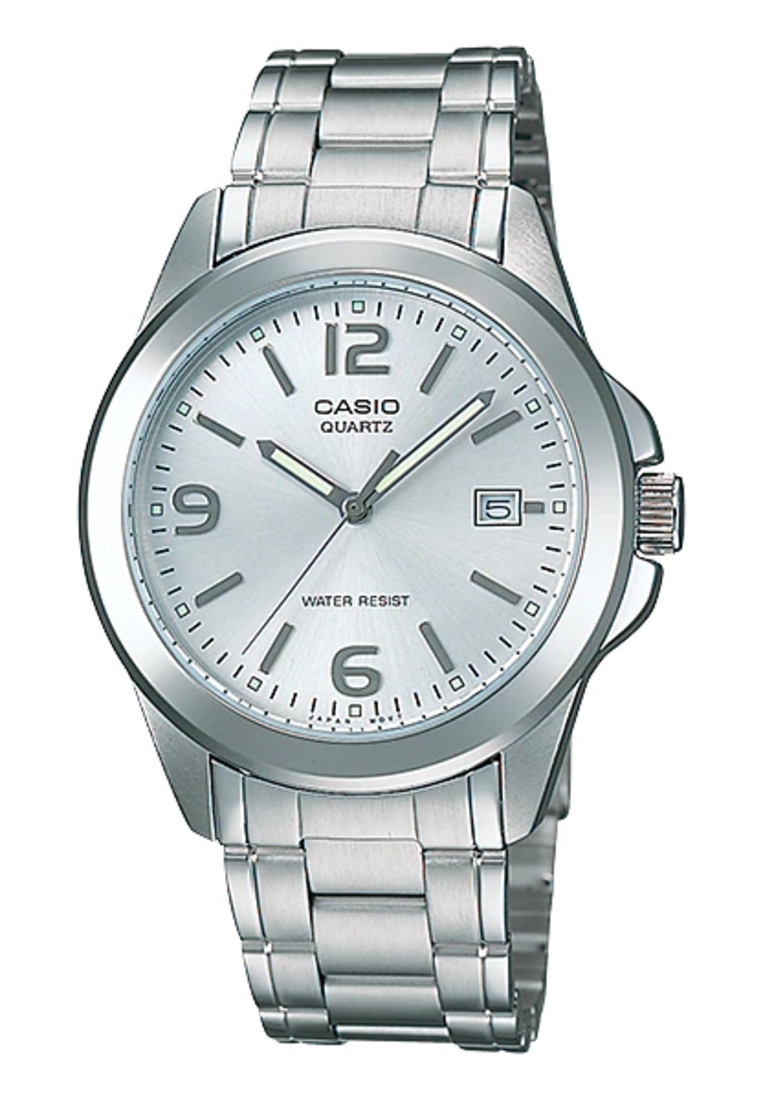 CASIO Casio Enticers Analog Stainless Steel Watch (MTP-1215A-7A)