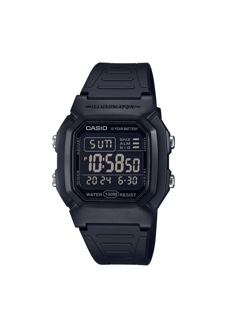 Casio Digital Sports Watch (W-800H-1B)
