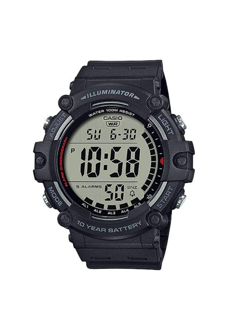CASIO Casio General Black Resin Strap Men's Watch AE-1500WH-1AVDF