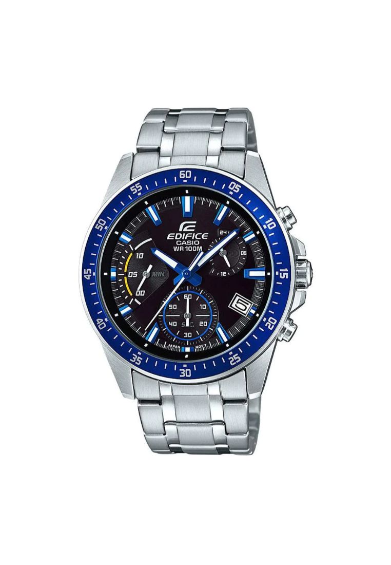 CASIO EDIFICE EFV-540D-1A2VUDF CHRONOGRAPH SILVER STAINLESS STEEL MEN'S WATCH