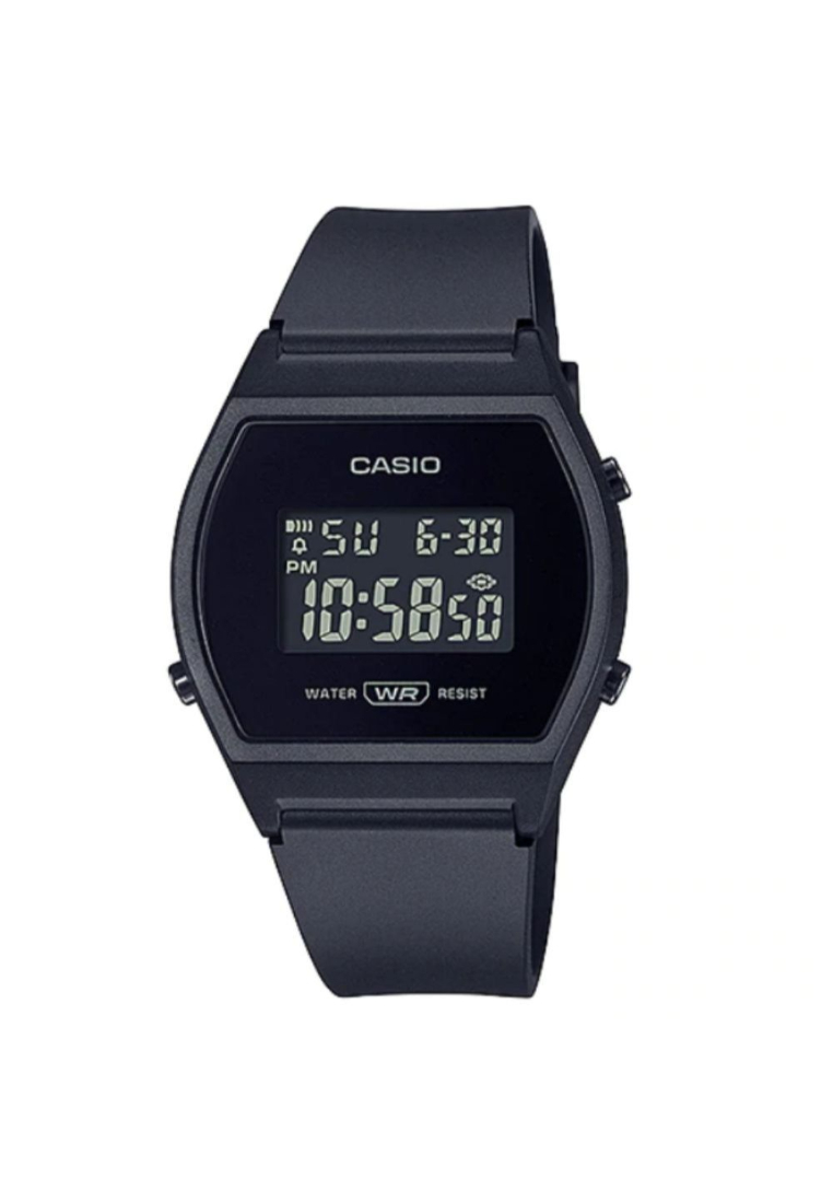 Casio General Black Silicon Strap Unisex's Watch LW-204-1BDF