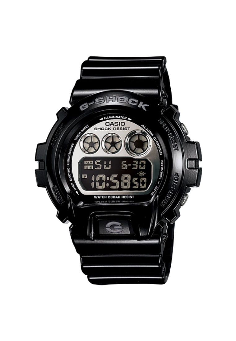 Casio G-Shock Digital Quartz Black Resin Men Watch DW-6900NB-1DR-P