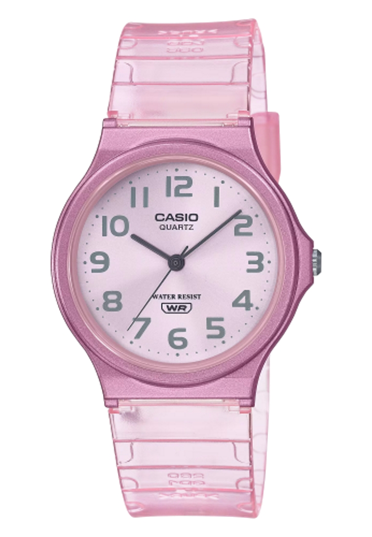 Casio Translucent Analog Watch (MQ-24S-4B)