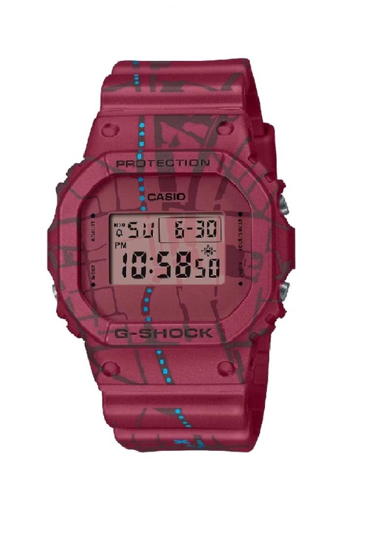 Casio G-shock Treasure Hunt Shibuya Digital Red Watch DW-5600SBY-4DR