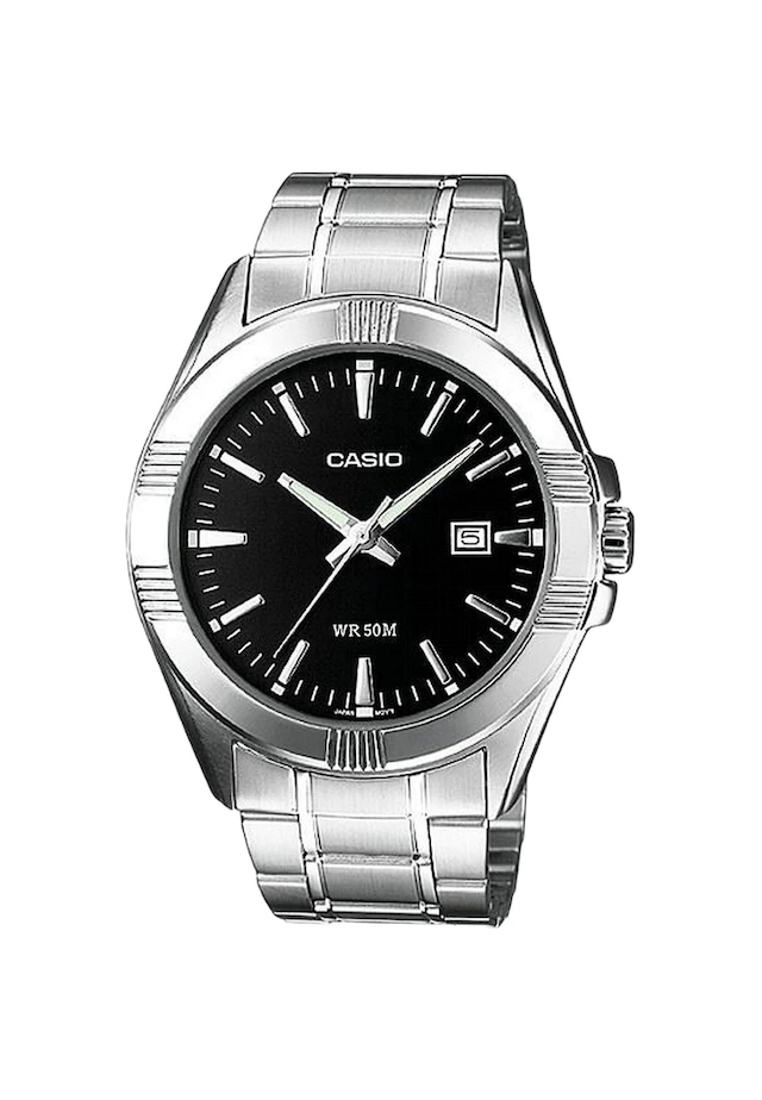 Casio Stainless Steel Analog Watch (MTP-1308D-1A)