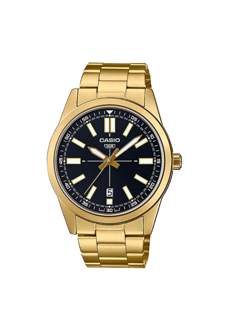 Casio General Gold Stainless Steel Men's Watch MTP-VD02G-1EUDF