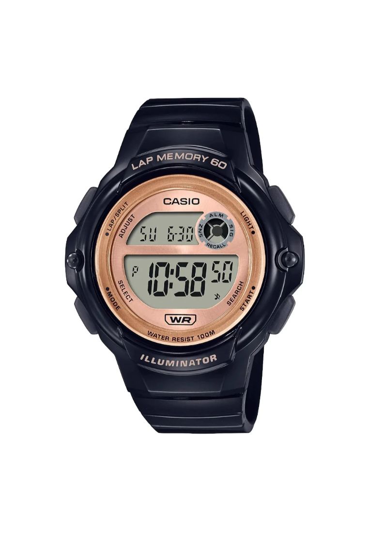 Casio General LWS-1200H-1AVDF Resin Band Women Digital Watch