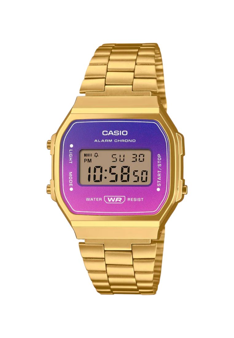 Casio A168WERG-2ADF Digital Stainless Steel Men's Watch